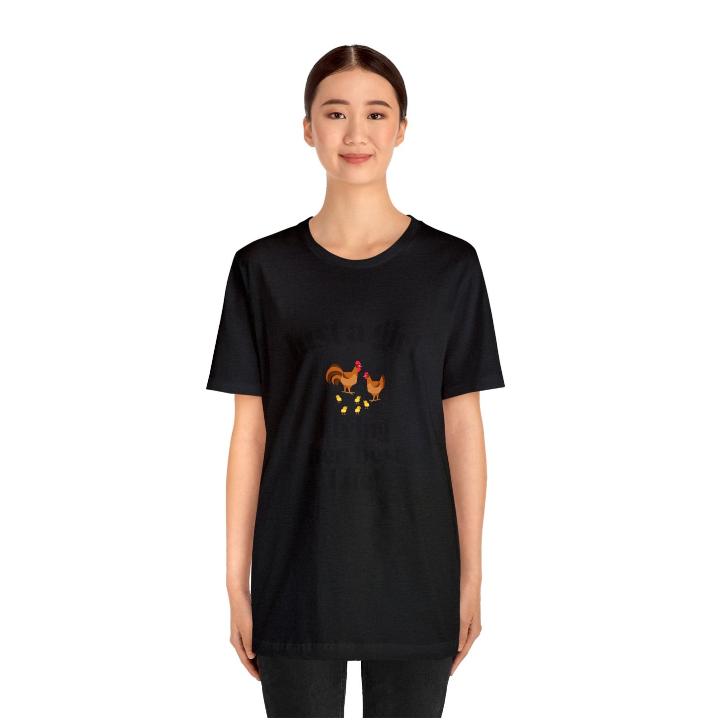 Just a girl who loves chickens shirt funny gift for her chicken shirt girlfriend shirt birthday Shirt Matching travel Tees farm life style