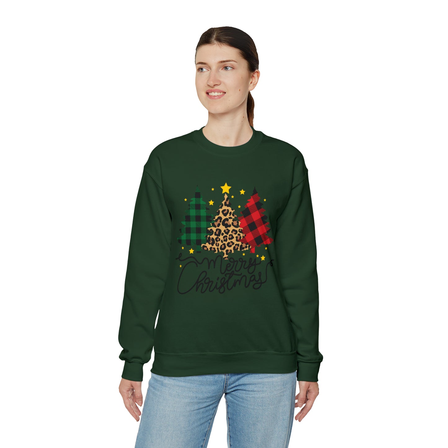 Festive AF sweater Pink Merry Bright Christmas Sweatshirt for Women Christmas Shirt Sweater Holiday Christmas gift for her gift for him