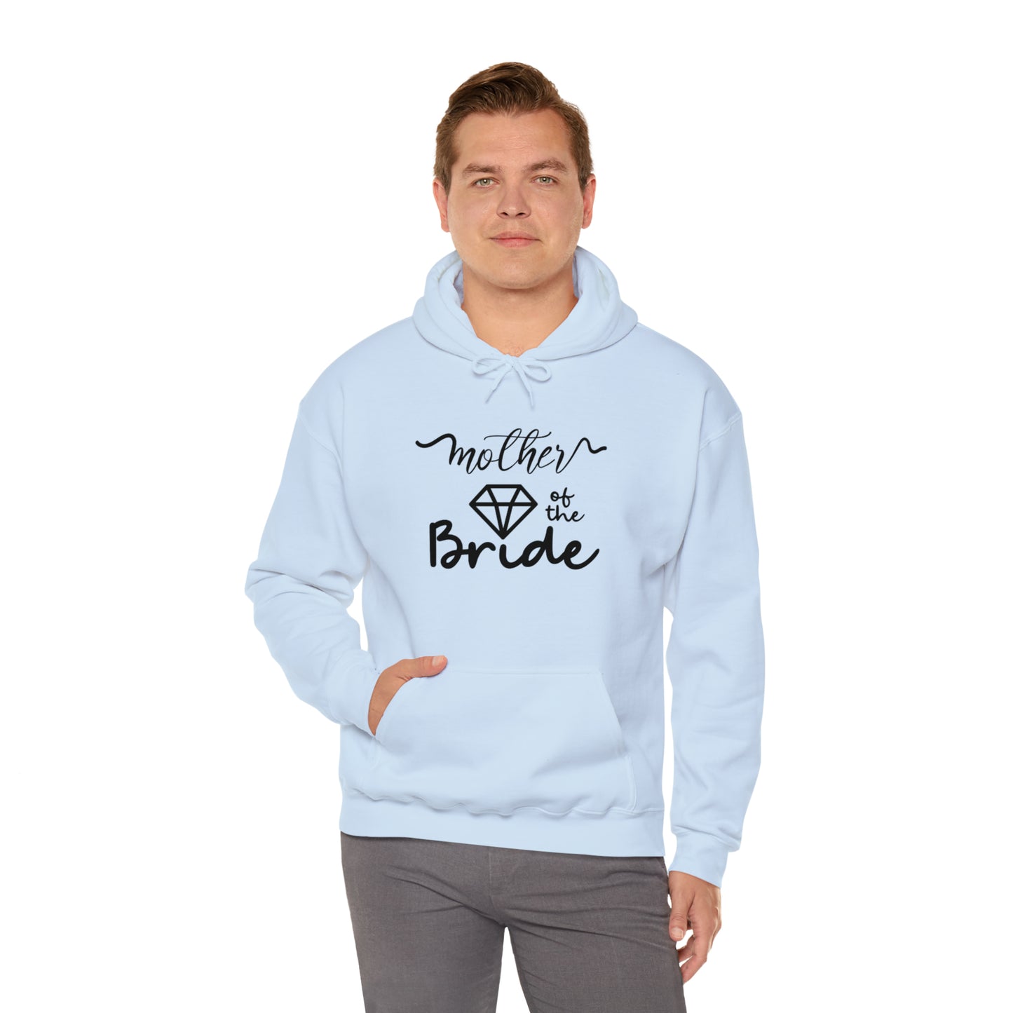 Mother of the bride Hoodie, bridal party clothes, wedding shower gift, Birthday gift for her, gift for him,Galantine gift for her, unisex