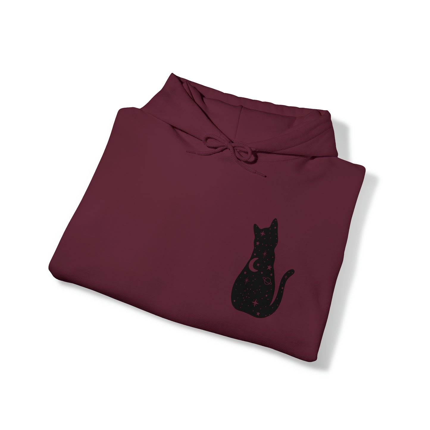Halloween Sweatshirt Black Cat Shirt Halloween Sweater Halloween Cat Sweatshirt Gift for Cat Lover Gift Black Cat Gift for Cat Mom Gift Moon
