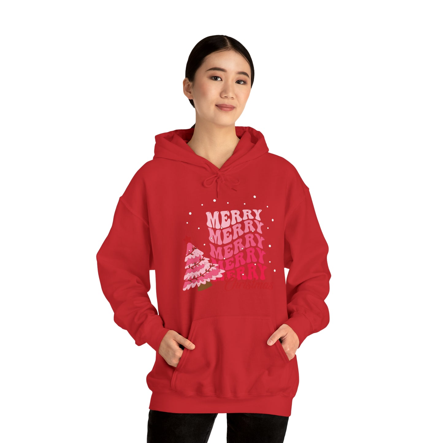 Festive AF hoodie blue Merry Bright Christmas Sweatshirt for Women Men Christmas Sweater Holiday Christmas gift for her gift for him