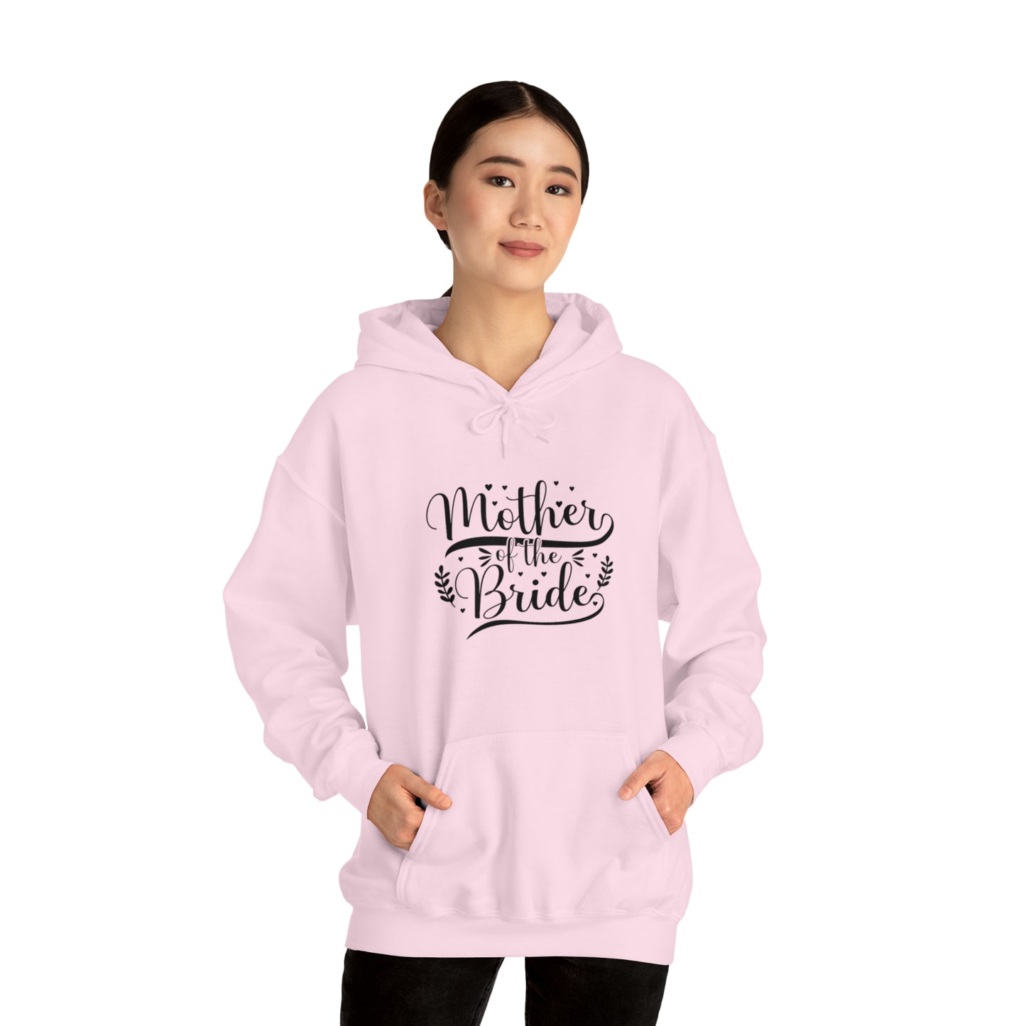 Mother of the bride Hoodie, bridal party clothes, wedding shower gift, Birthday gift for her, Pink gift, Galantine gift for her, unisex gift