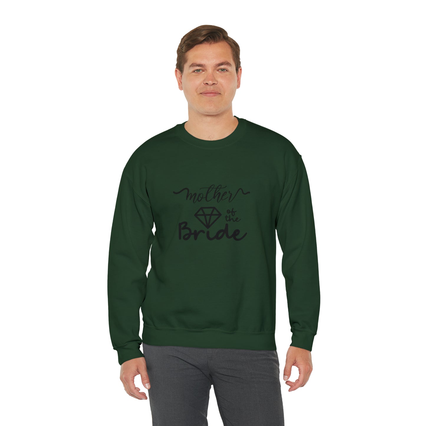 Mother of the bride sweatshirt, wedding attire, gift for Mom, bridal party clothes, yoga wear for her, for him,Birthday gift for her