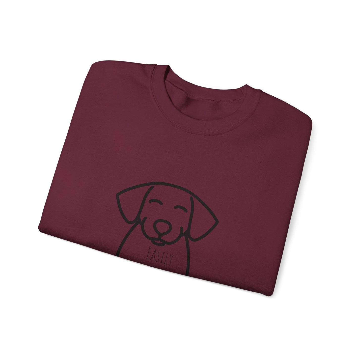Easily distracted by dogs Sweatshirt Christmas gift for dog Mom dog lover gift dog dad gift for him gift for her best friend gift funny dog