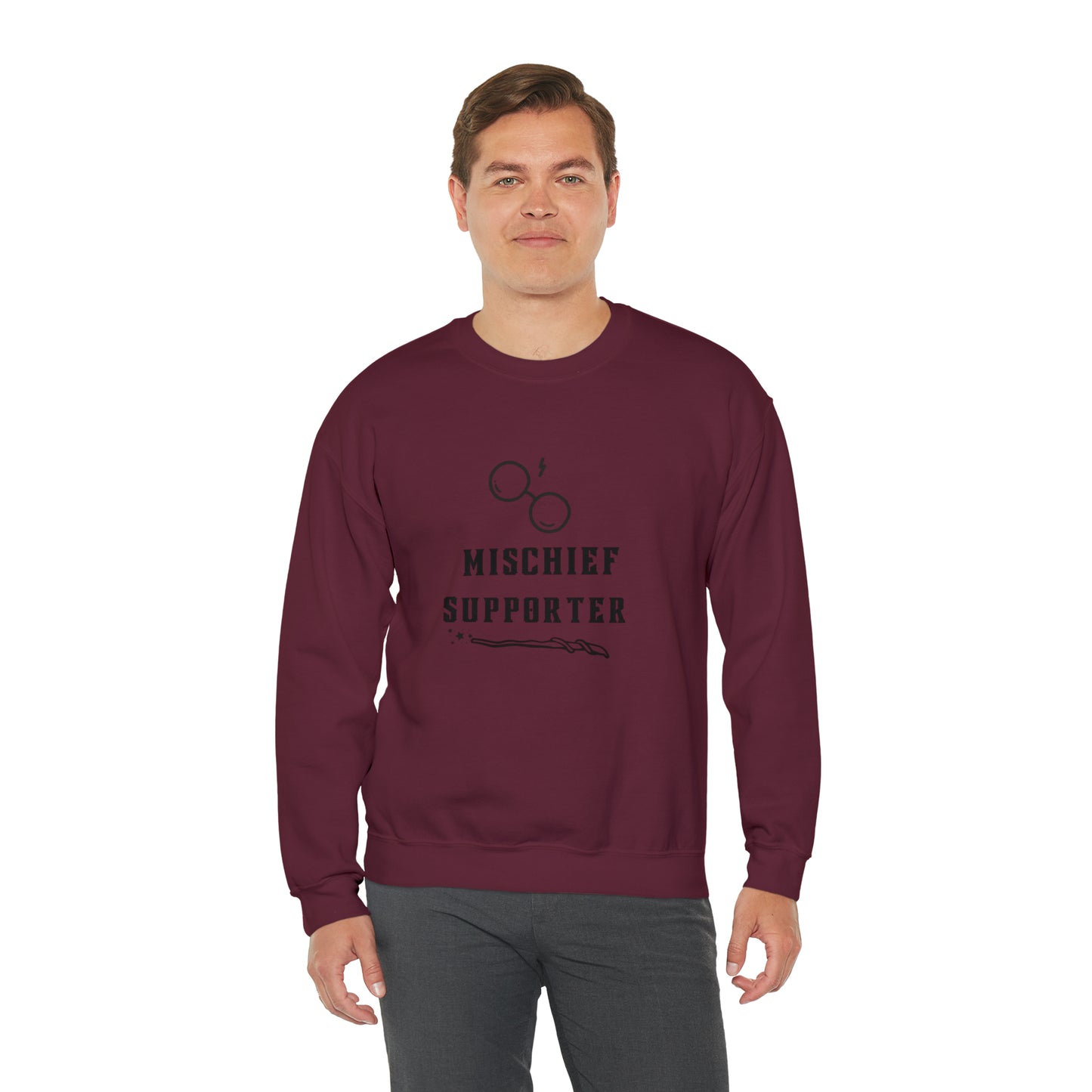 Mischief Manager Hogwarts Alumni sweatshirt, Universal Studios Shirts, wizard House School Merry Christmas gift for her gift for him sweater