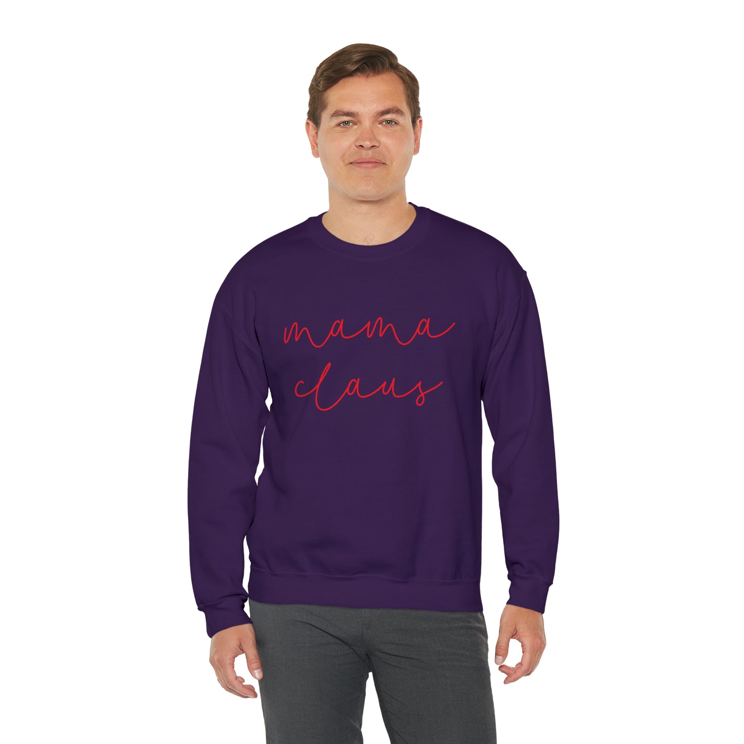 Mama claus sweater Festive AF sweater Merry Bright Christmas sweatshirt gift for her for Women Christmas Sweater,Holiday Christmas gift