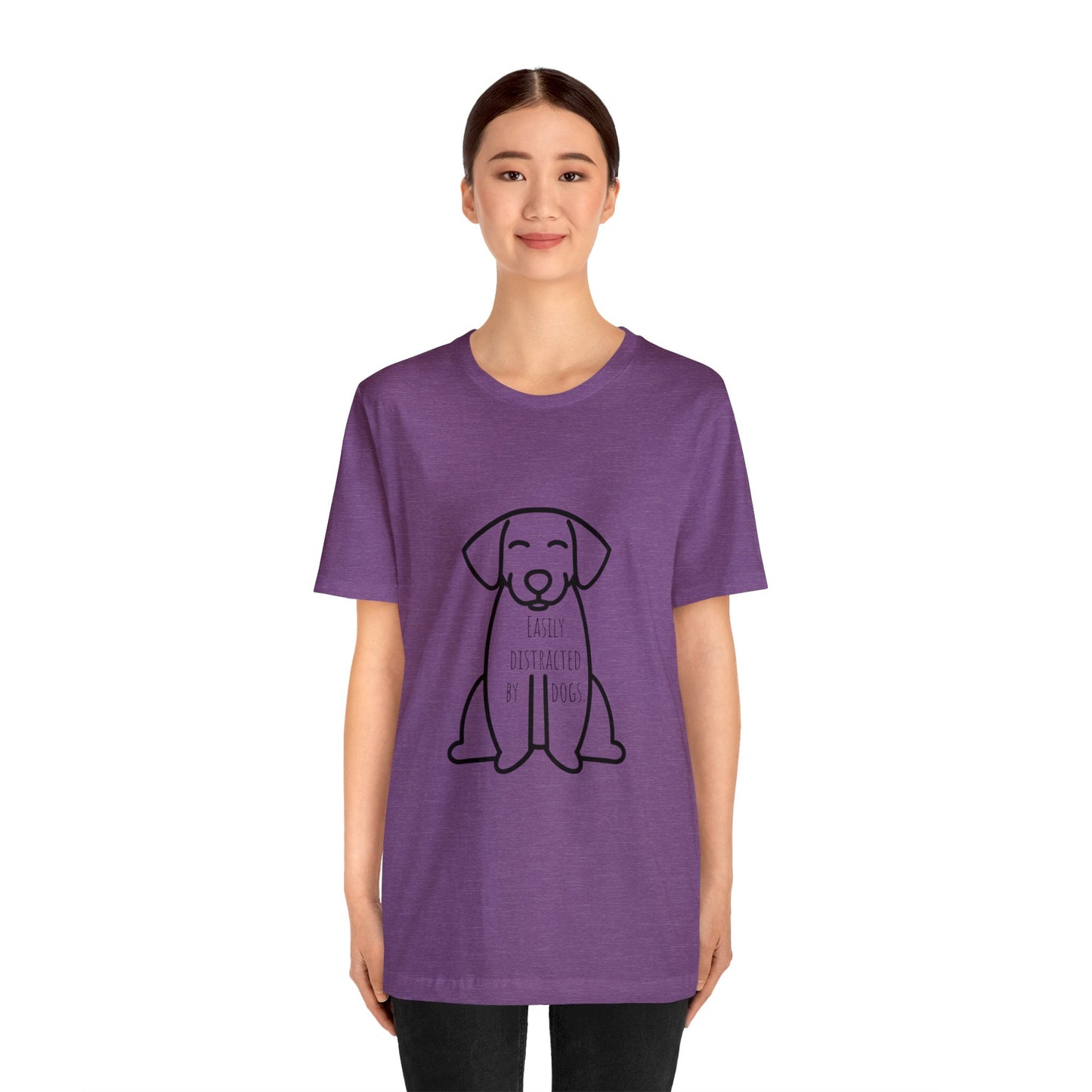 Easily distracted by dogs Christmas dog lover shirt anime dog Shirt karma is a cat Gift for dog Lover Gift for dog Mom Gift dog dad shirt