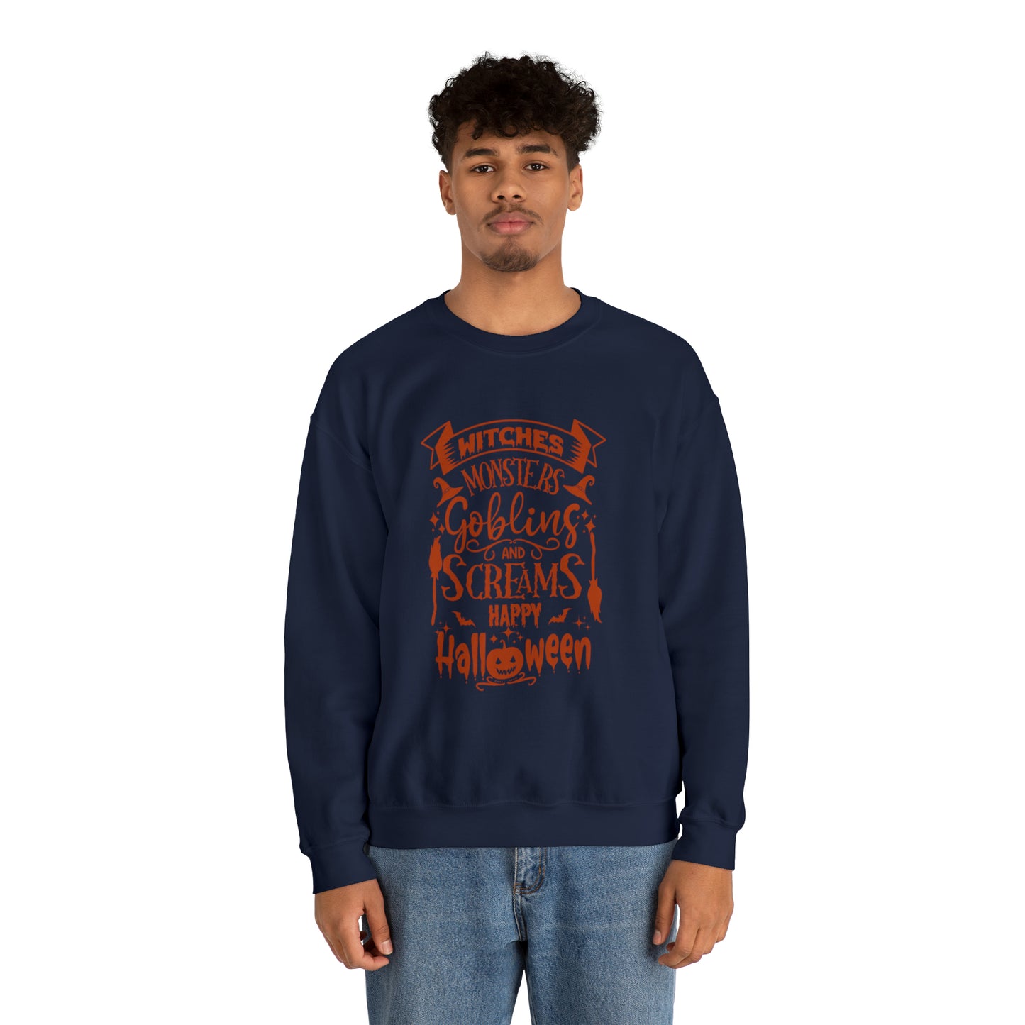 Witches Monsters Halloween Sweatshirt Ghostface Shirt Funny Halloween Horror Shirt Halloween Women's Sweatshirt Funny Halloween Tee Unisex
