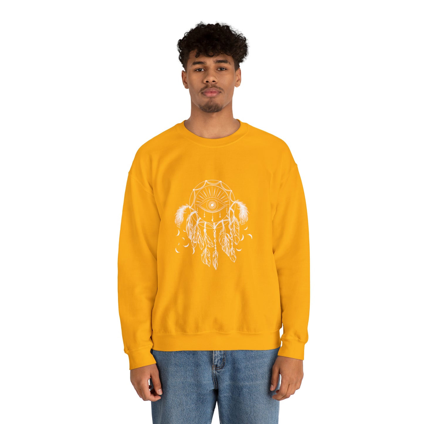 Dreamcatcher sweater third eye sweater birthday spiritual clothes yogawear birthday gift gift for her gift for him Christmas gift
