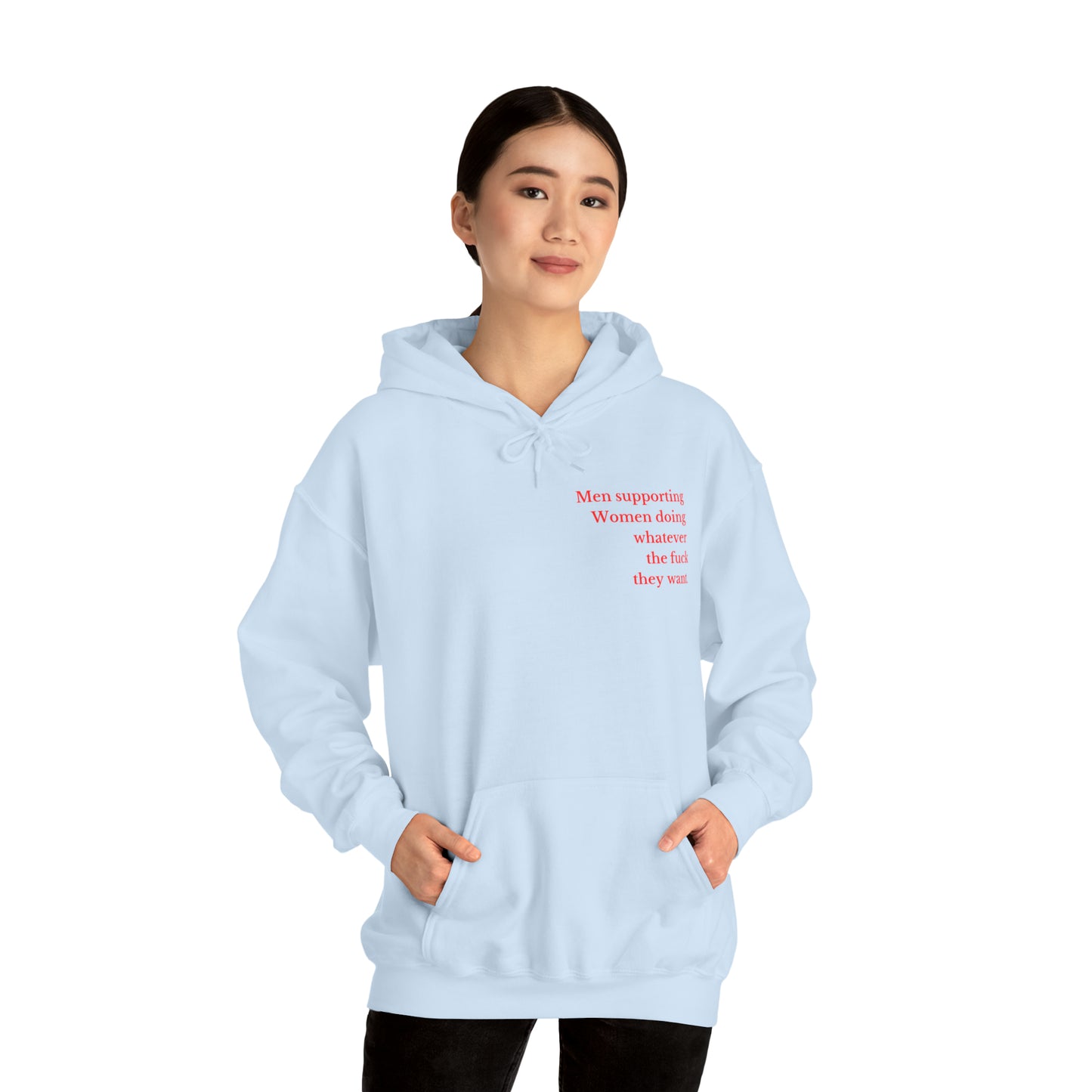 Men supporting women sweater birthday sweater Christmas gifts Sweatshirt Gift for him Gift