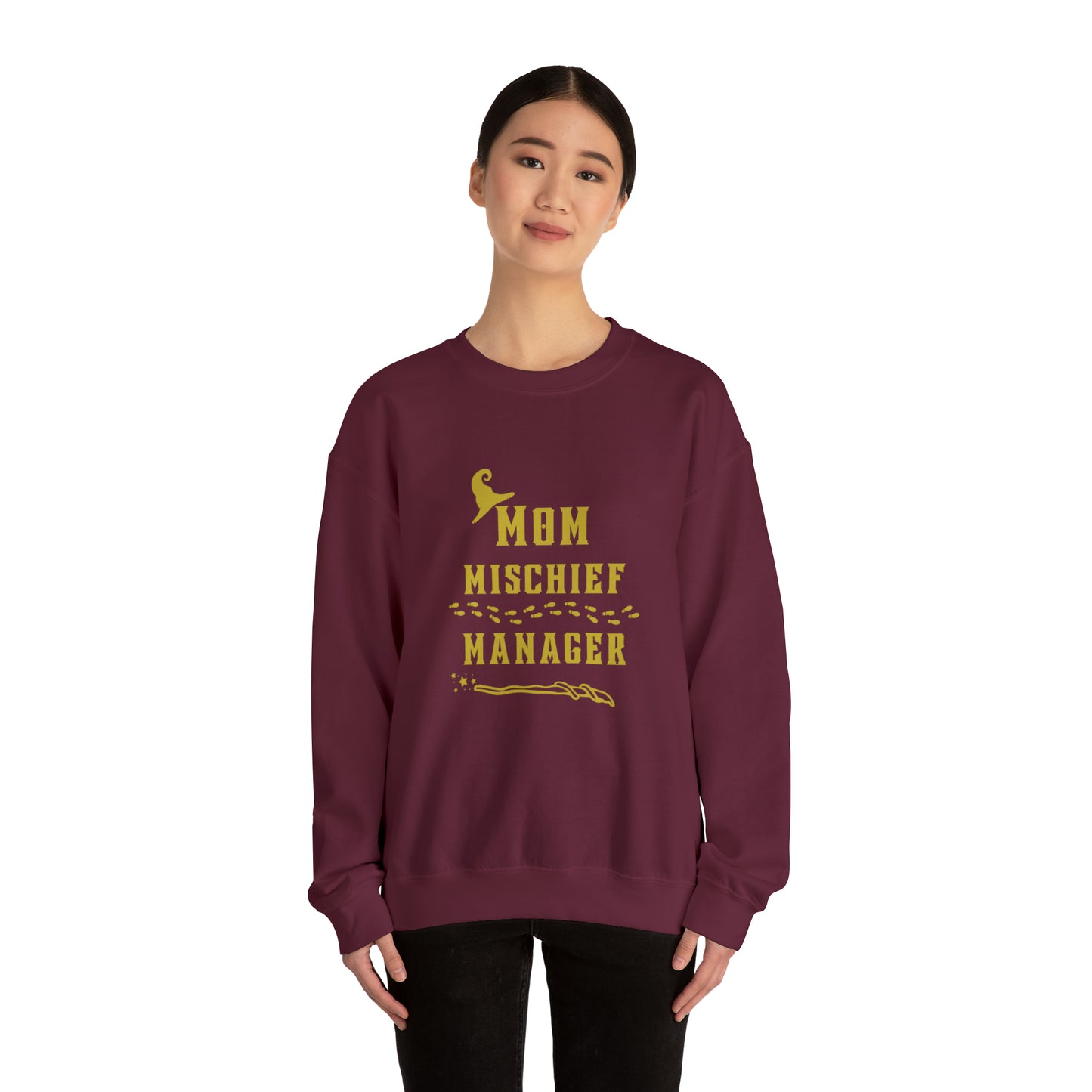 Mom Mischief Manager Hogwarts Alumni sweatshirt Universal Studios Shirts wizard House School Merry Christmas gift for her gift for him