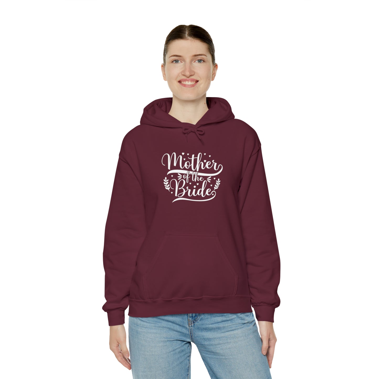 Mother of the bride Hoodie, bridal party clothes, wedding shower gift, Birthday gift for her, Pink gift, Galantine gift for her, unisex
