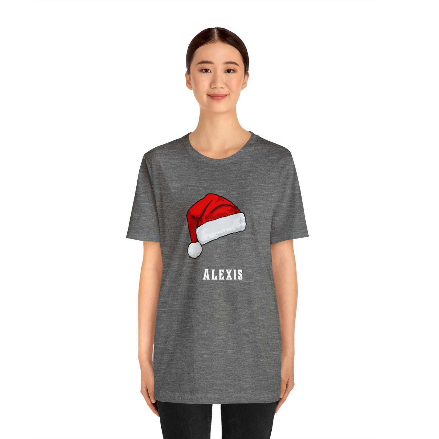 Matching Family Christmas Shirts, Santa claus Hat family tshirts Family Christmas Shirt, Matching Xmas Tees Custom Christmas T shirt photos