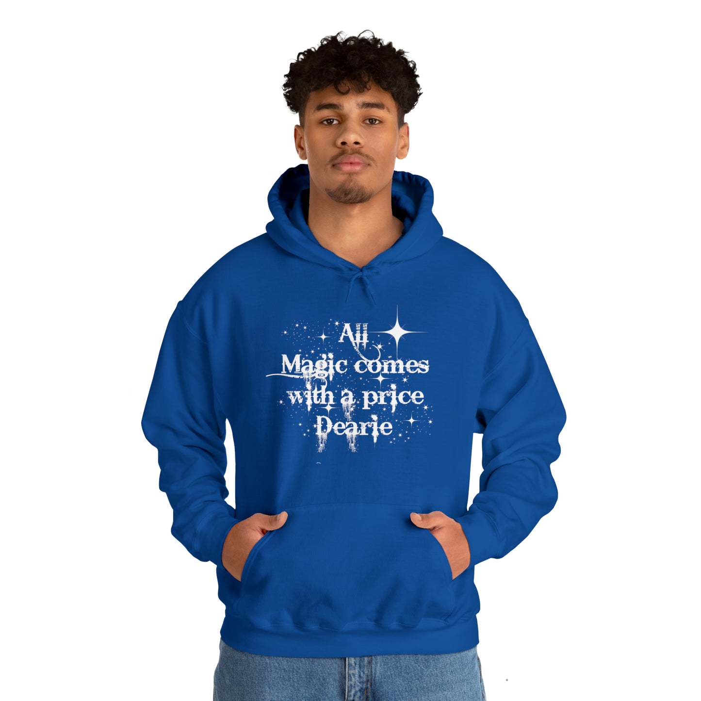 All magic comes with a price Dearie hoodie,OUAT Fan gift, Rumpelstiltskin gift for her, Christmas gift, Unisex Heavy Blend Hooded Sweatshirt