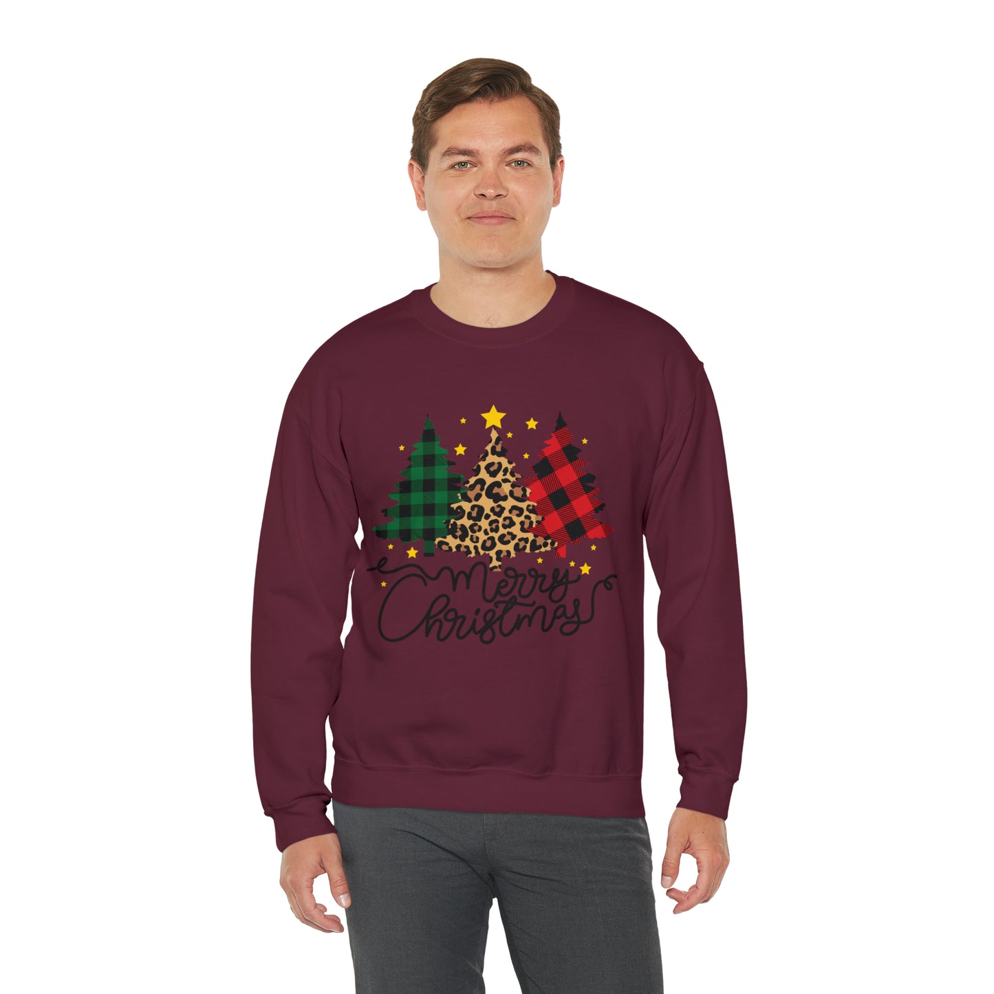 Festive AF sweater Pink Merry Bright Christmas Sweatshirt for Women Christmas Shirt Sweater Holiday Christmas gift for her gift for him