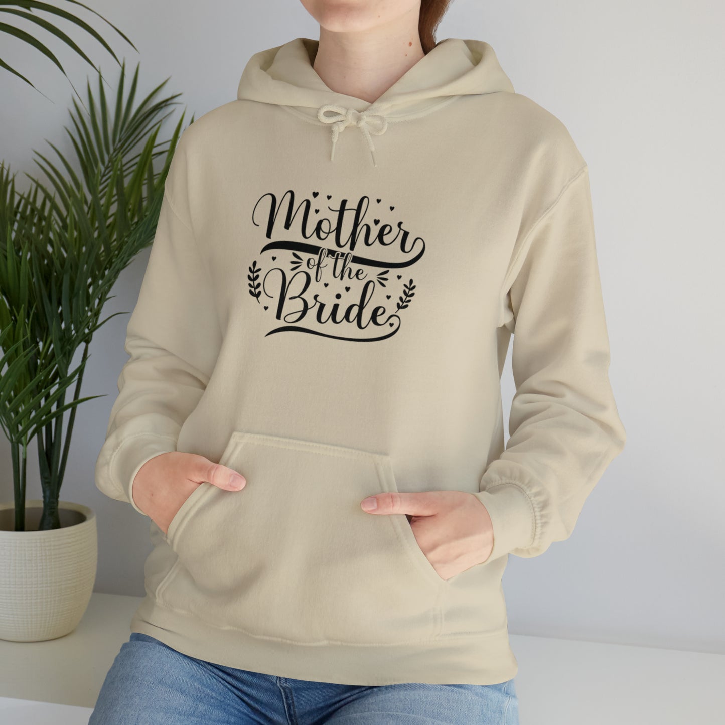 Mother of the bride Hoodie, bridal party clothes, wedding shower gift, Birthday gift for her, Pink gift, Galantine gift for her, unisex gift