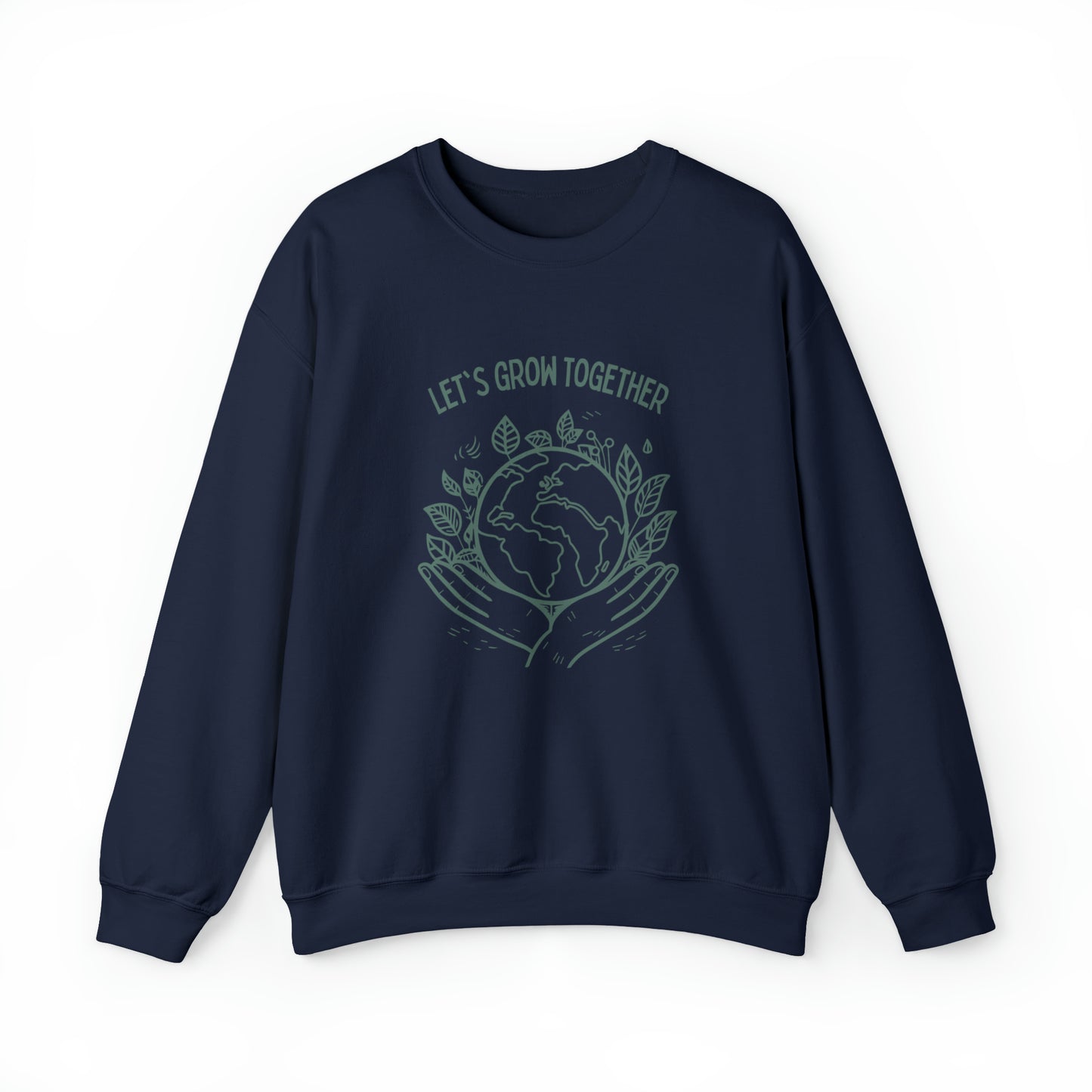 Let's grow together sweater plant lover sweater save the planet sweashirt birthday gift Christmas gifts Sweatshirt Gift for him Gift for her