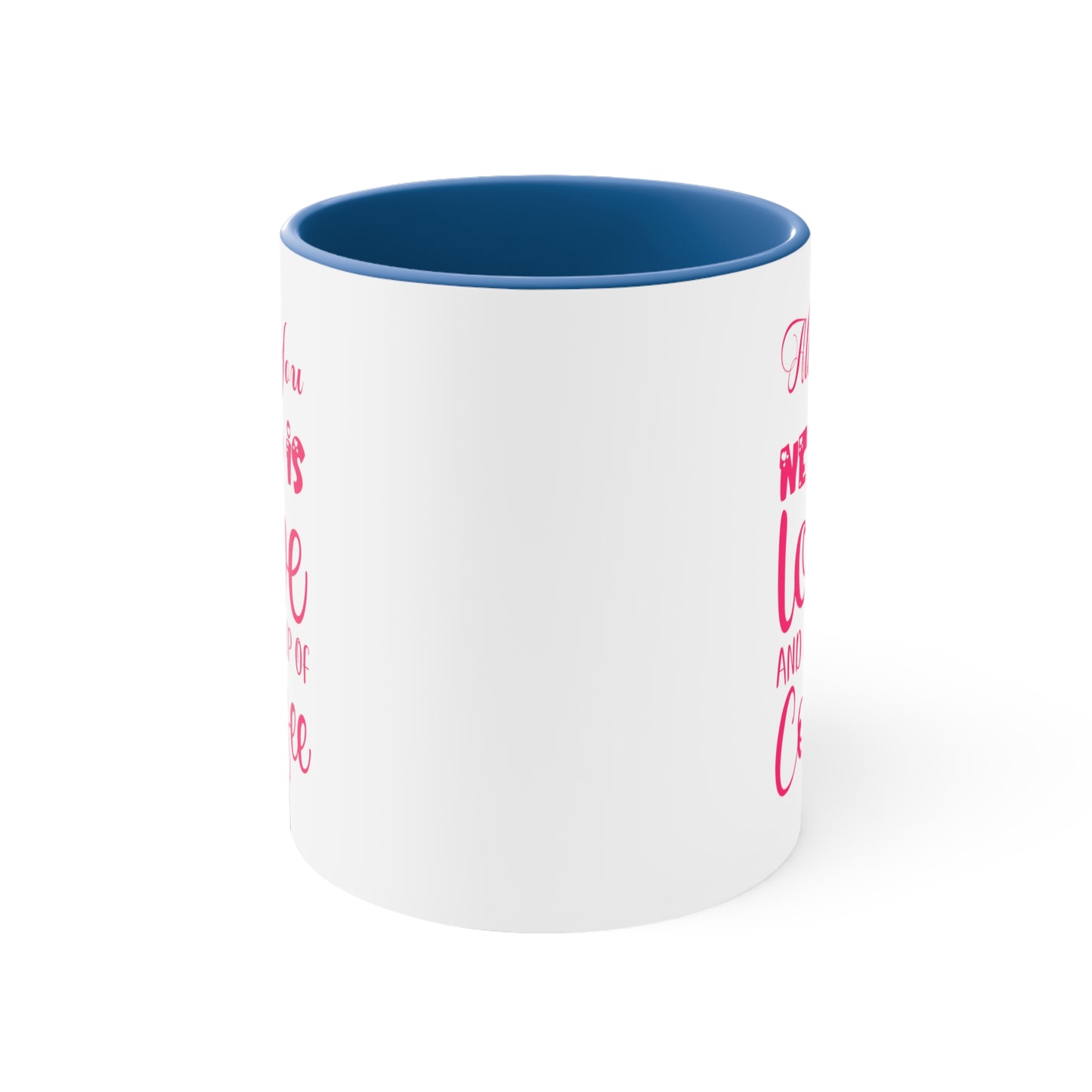 All you need is love mug Birthday Month mug September birthday month gift coffee mug gift for best friend gift for her gift for him