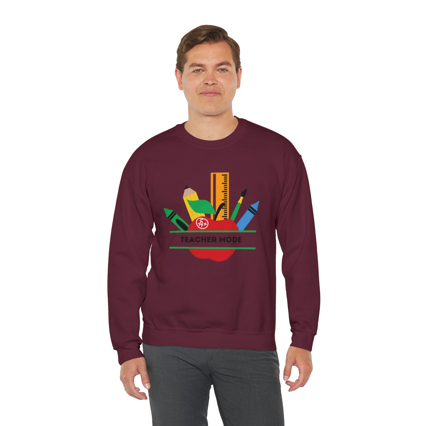 Teacher Mode love inspire sweatshirt Teacher mode sweater, Homeschooling sweatshirt,teacher mom shirt, hoodie teacher shirt, shirt,unisex