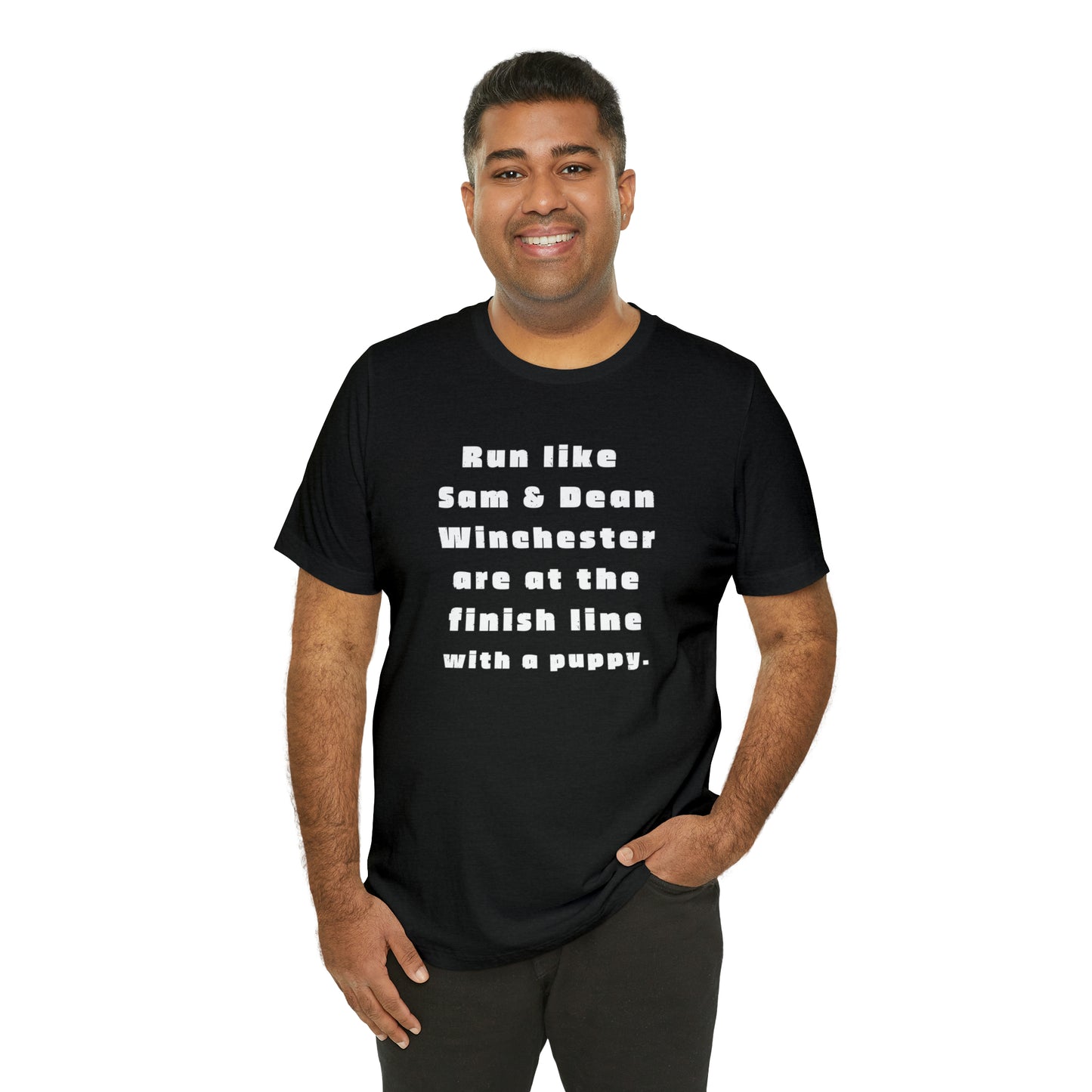 Winchester fans work out shirt Gym top sam and dean Tshirt Gift for her Gift for him Funny gift for her gift for him yoga Women's Tee
