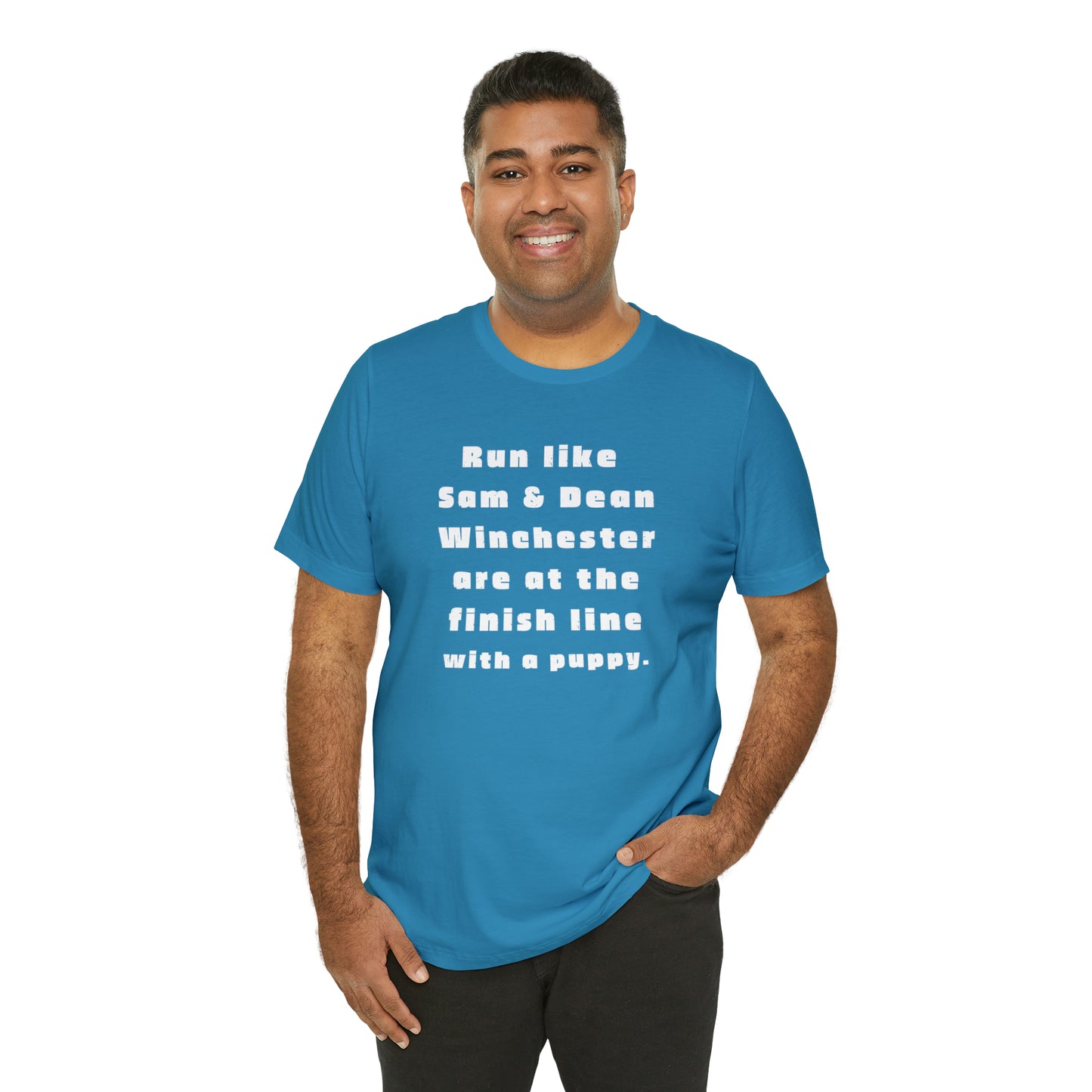Winchester fans work out shirt Gym top sam and dean Tshirt Gift for her Gift for him Funny gift for her gift for him yoga Women's Tee