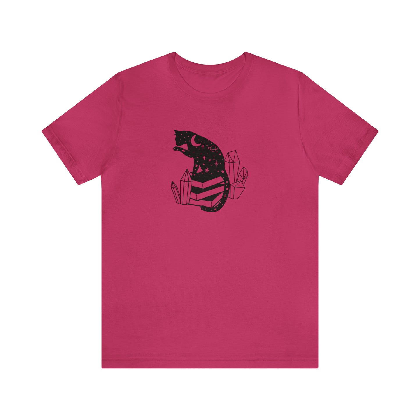 Cat lover tshirt book lover shirt crystal witchy cat Shirt Halloween Cat Sweatshirt Gift for Cat Lover Gift for Cat Mom Gift
