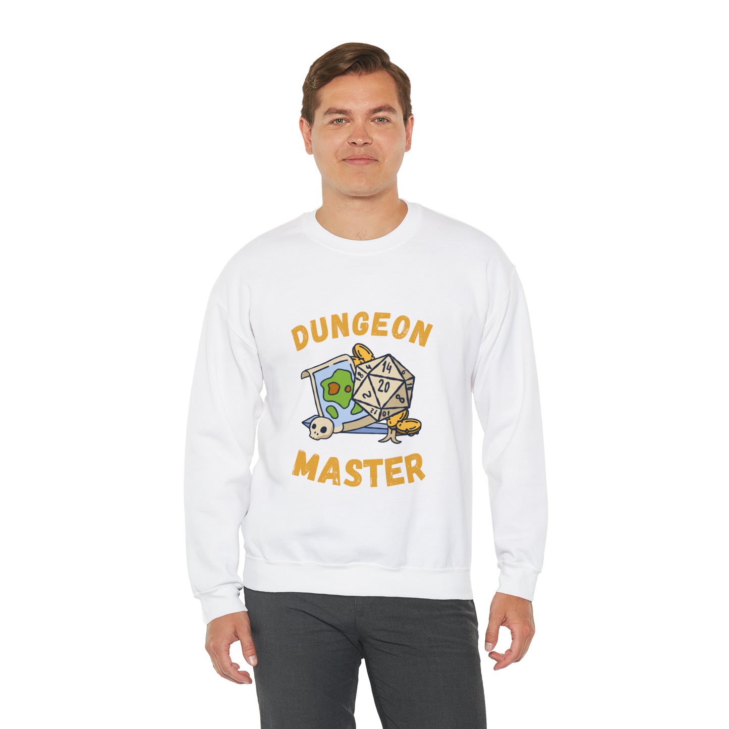 Dungeon Daddy sweatshirt, DnD Dungeon Dad Shirt,Fathers Day Gift,Bday or Xmas Gift, Dungeons and Dragons Clothing for HimChristmas gift