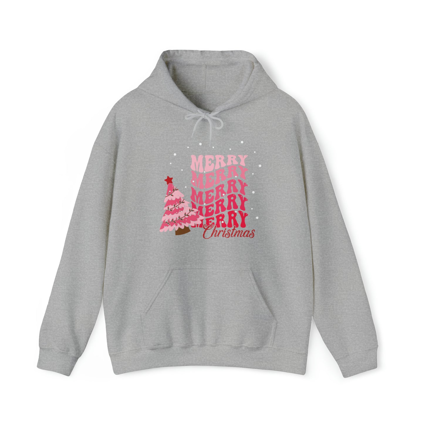Festive AF hoodie blue Merry Bright Christmas Sweatshirt for Women Men Christmas Sweater Holiday Christmas gift for her gift for him