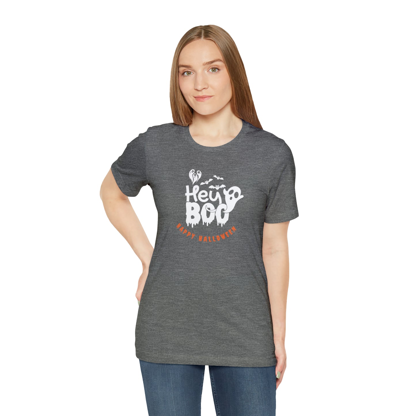 Happy Halloween shirt,Hey boo ghost Halloween tshirt, Halloween Sweatshirt,Spooky Season T Shirt,Retro Halloween Sweater,Christmas gift,