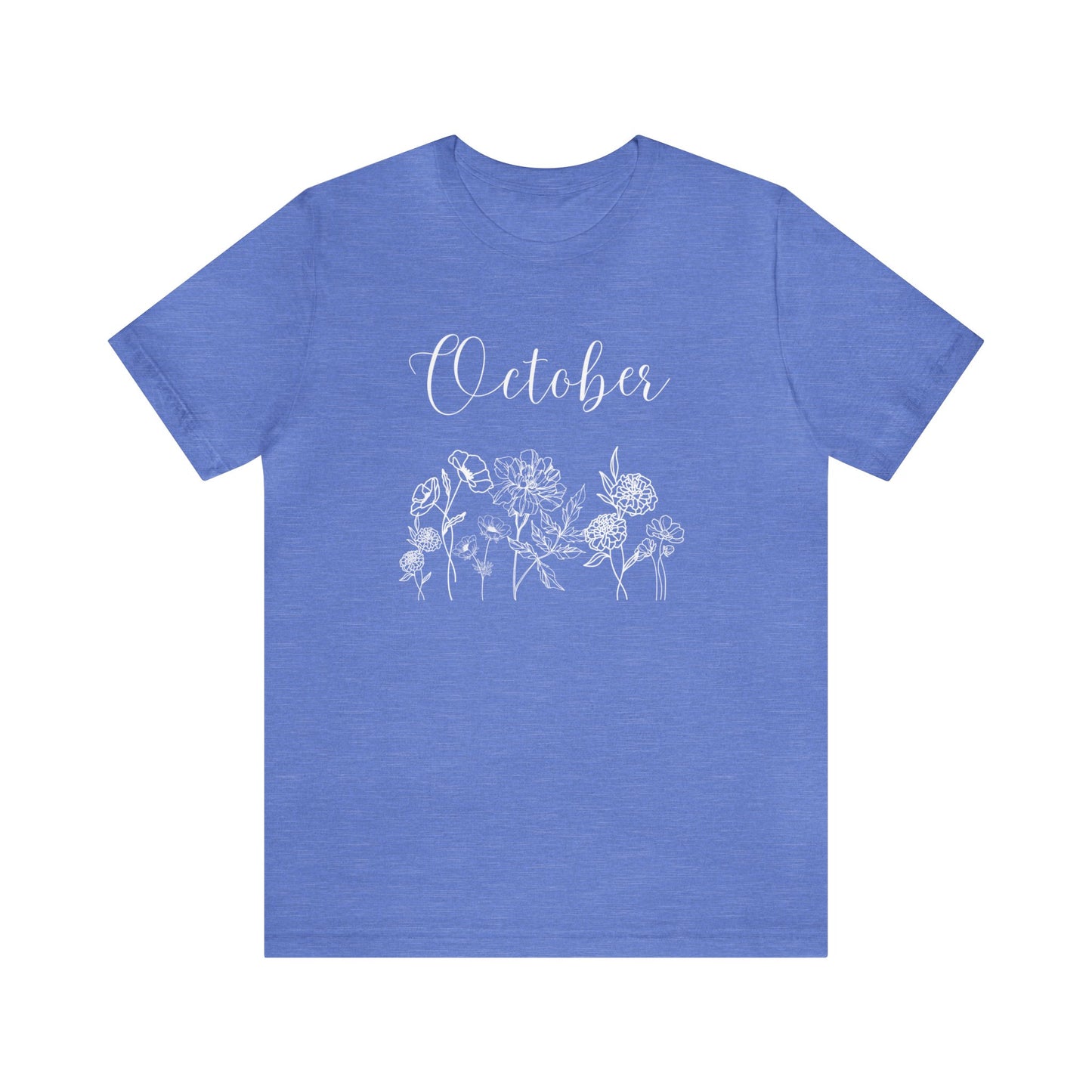 Birthday shirts October birthday month Personalized birthday gift bridal Party Shirt gift for her gift for him Christmas gift Party
