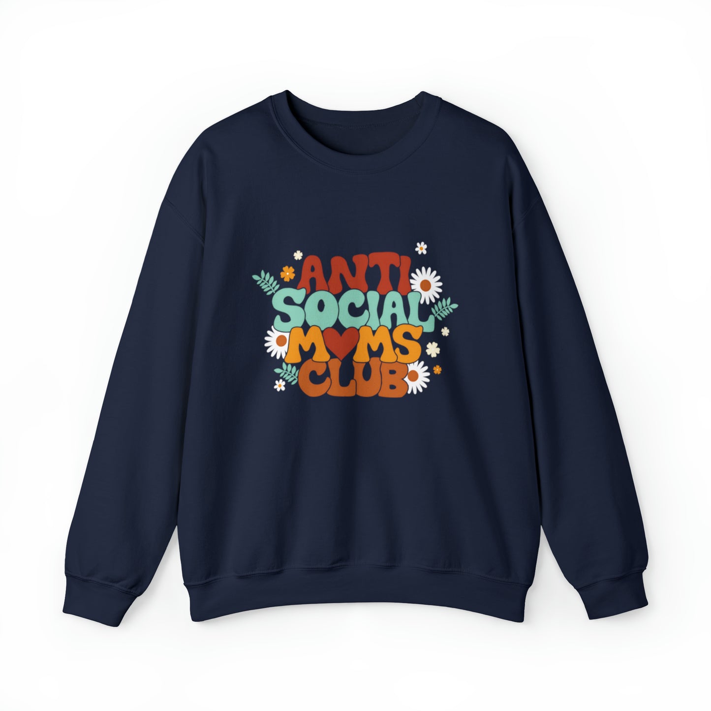 Anti social moms club sweatshirt, Mama Mother Mom sweatshirt, Gift for mom, Christmas gift for her,for him,Birthday gift for her