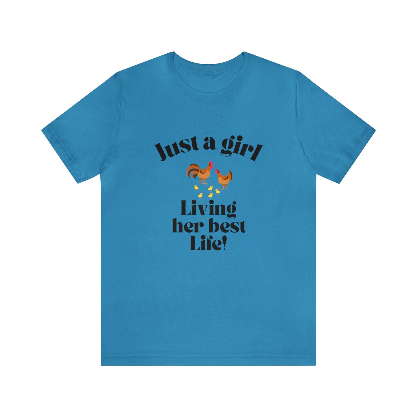 Just a girl who loves chickens shirt funny gift for her chicken shirt girlfriend shirt birthday Shirt Matching travel Tees farm life style