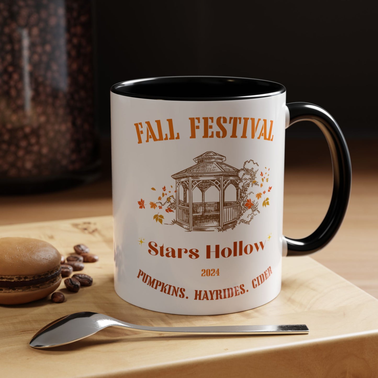 Coffee Mug Stars Hollow Gilmore Girls Fans Gift Christmas 11oz 15ozTea Cup Ceramic gazebo Kitchen Decor Girl more girls season Bestie gift