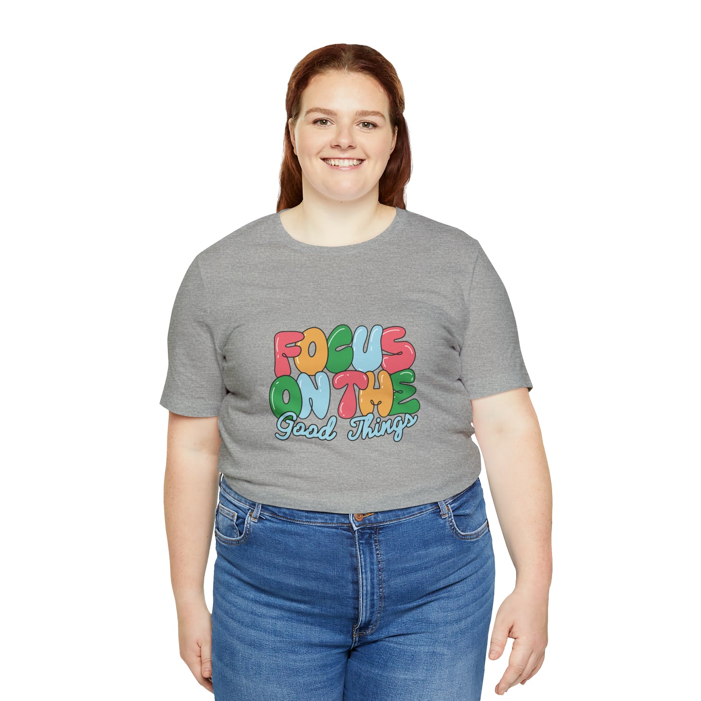 Focus on the good things shirt positive vibes shirt good vibes tee yogawear zen clothes bohemian top Women's Christmas gift for her for him