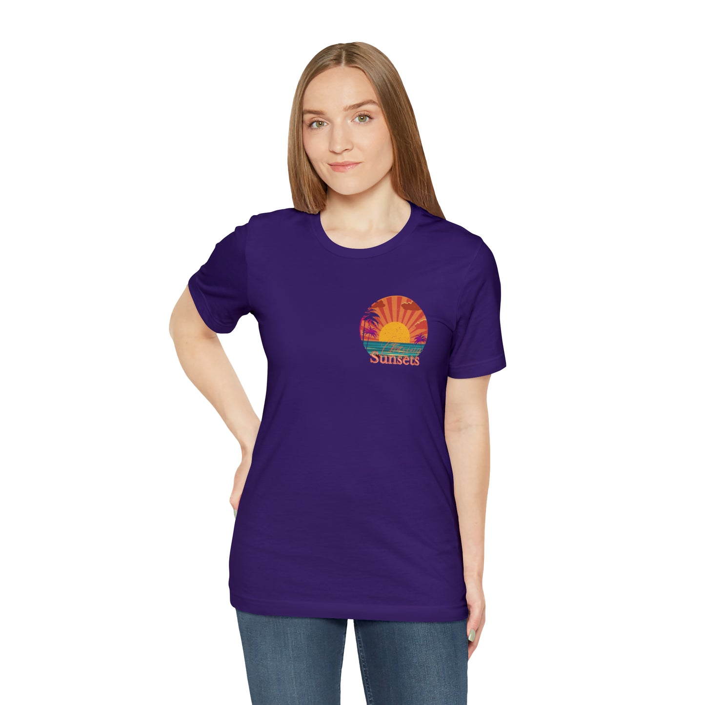 Chasing Sunsets shirt Adventurer shirt Good vibes only T shirt gift for her gift for him vacation shirt best friend
