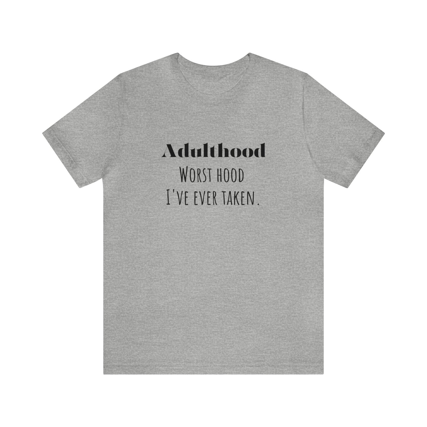 Adulthood shirt funny adulting shirt funny gift for her gift for him shirt Unisex Tee Retro T-Shirt best friend vacation shirt beach