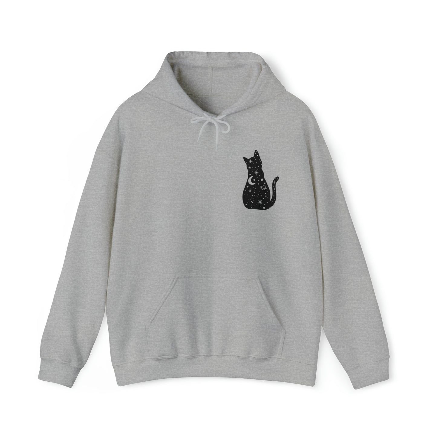 Halloween Sweatshirt Black Cat Shirt Halloween Sweater Halloween Cat Sweatshirt Gift for Cat Lover Gift Black Cat Gift for Cat Mom Gift Moon