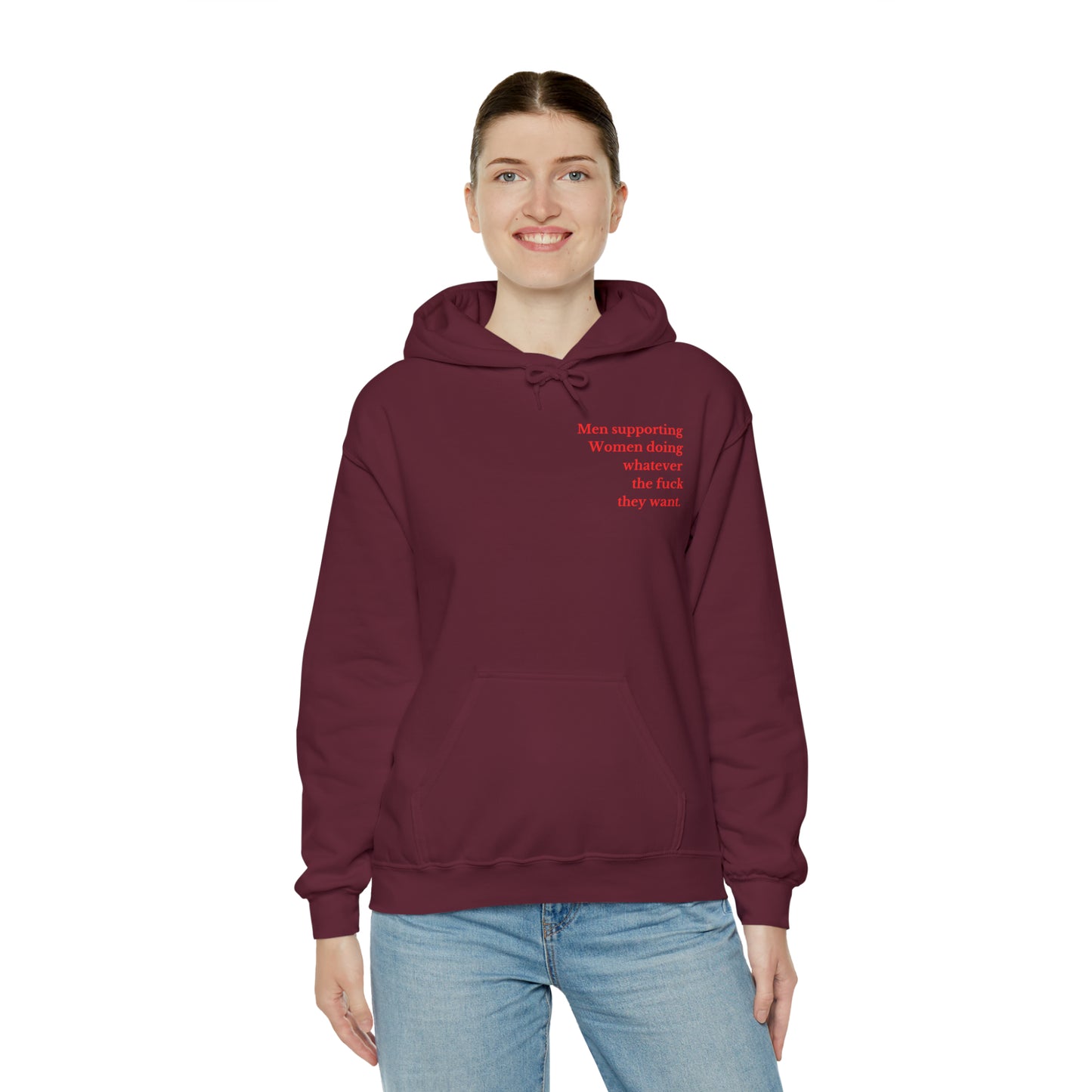 Men supporting women sweater birthday sweater Christmas gifts Sweatshirt Gift for him Gift