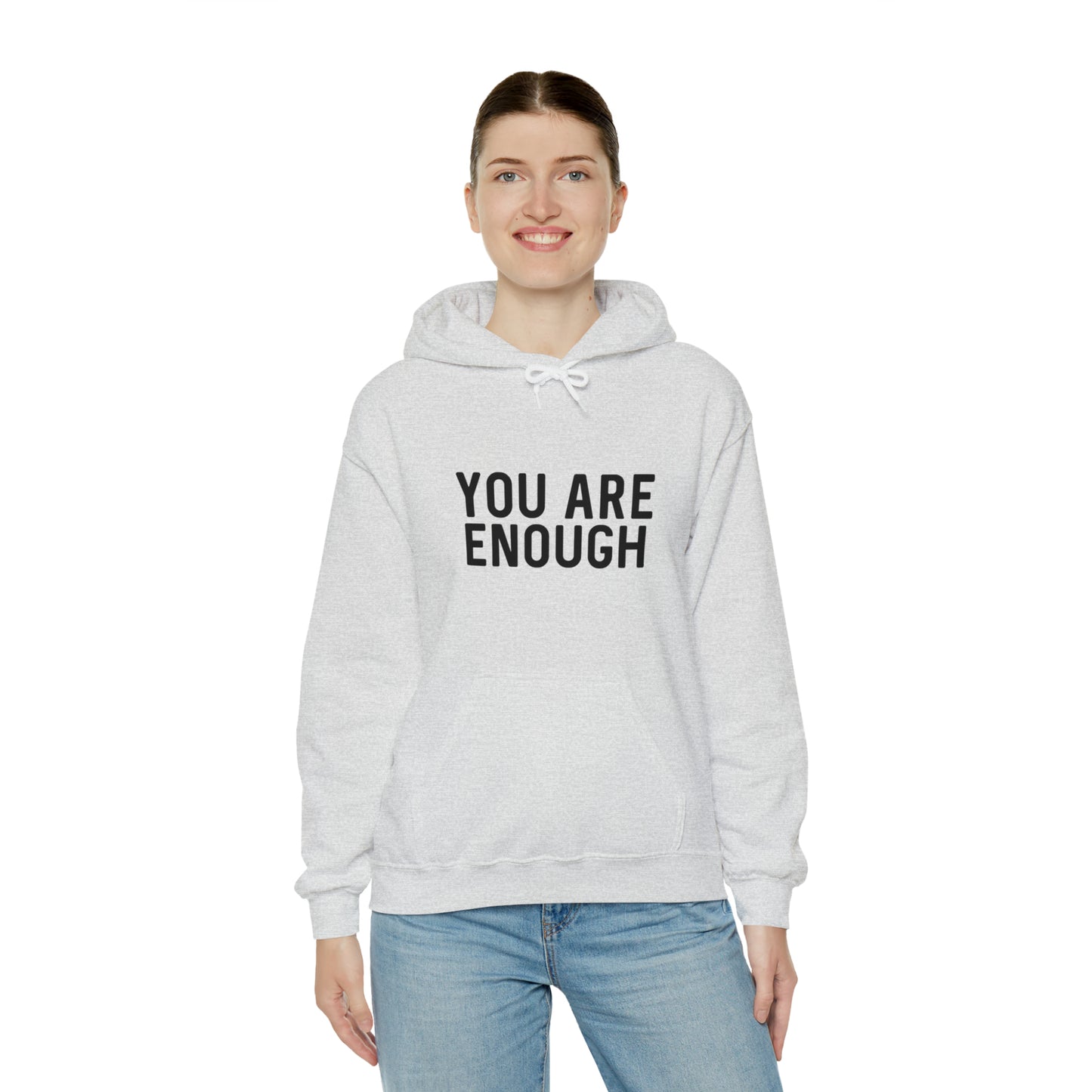 You are enough hoodie motivational sweater yogawear best friend gift mental health gift Teach hoodie, Teacher mode Hoodie Christmas Sweater,