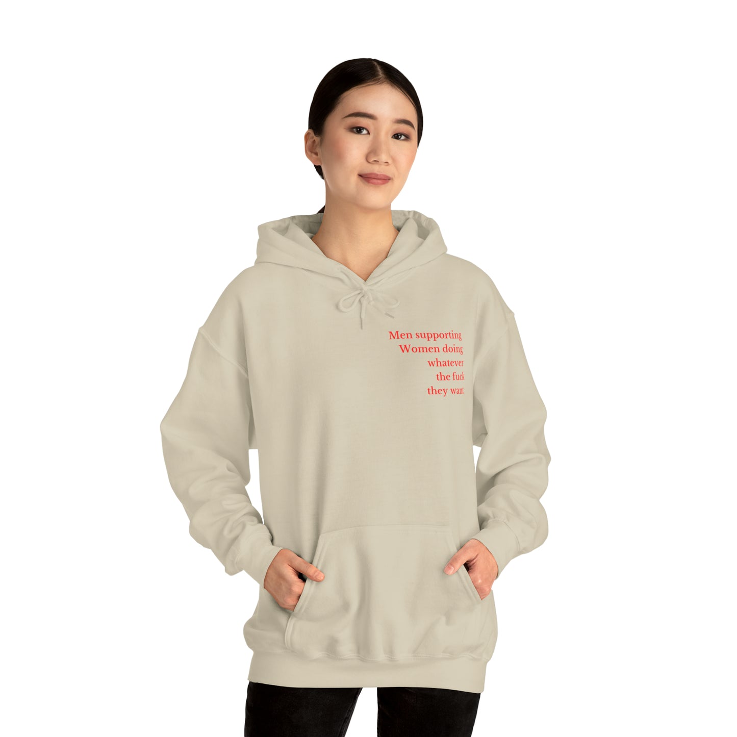 Men supporting women sweater birthday sweater Christmas gifts Sweatshirt Gift for him Gift