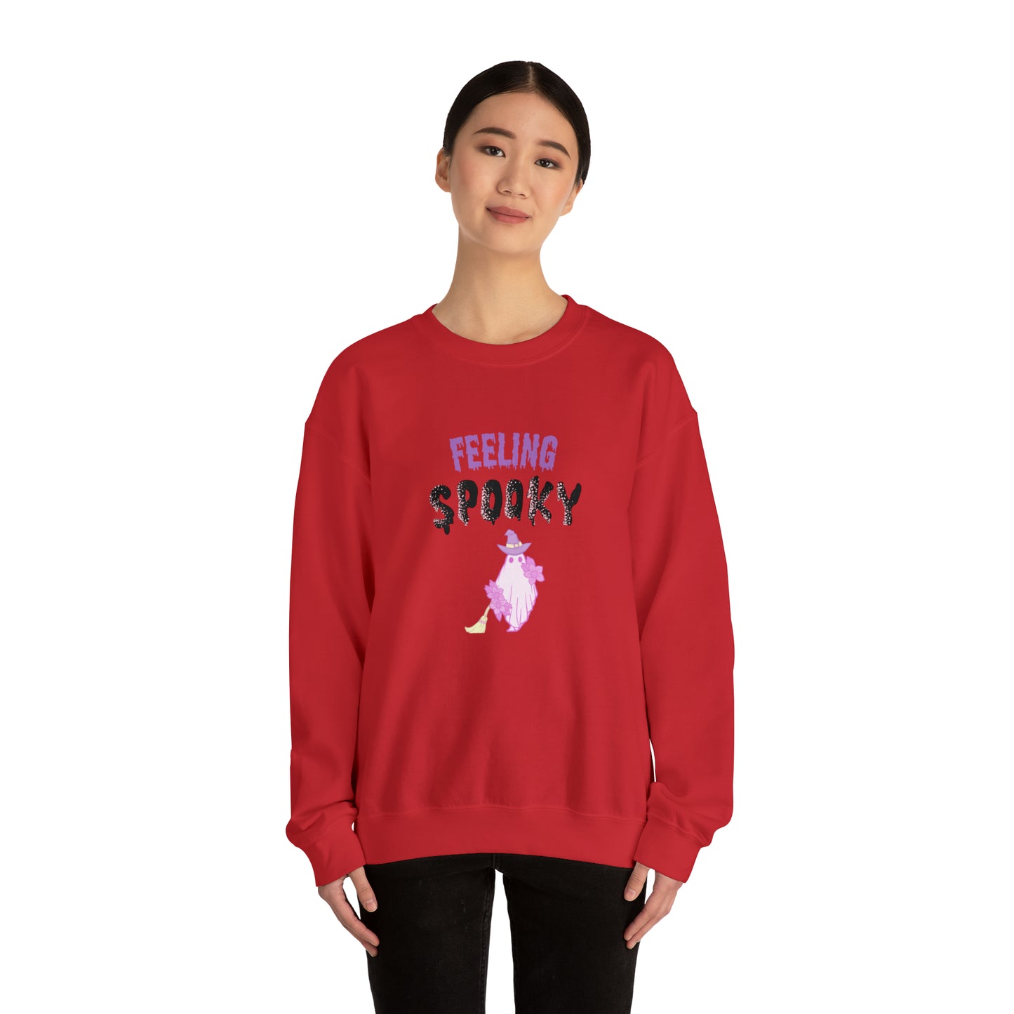 Feeling Spooky Halloween sweater pastel Halloween trend Taylor's Sweatshirt swiftie shirt Era Tour sweater best friend gift Unisex gift