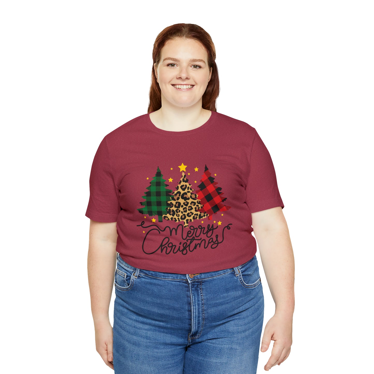 Festive AF shirt Pink Merry Bright Christmas Tshirt for Women Men Christmas Shirt Sweater Holiday Christmas gift for her gift for him Plaid