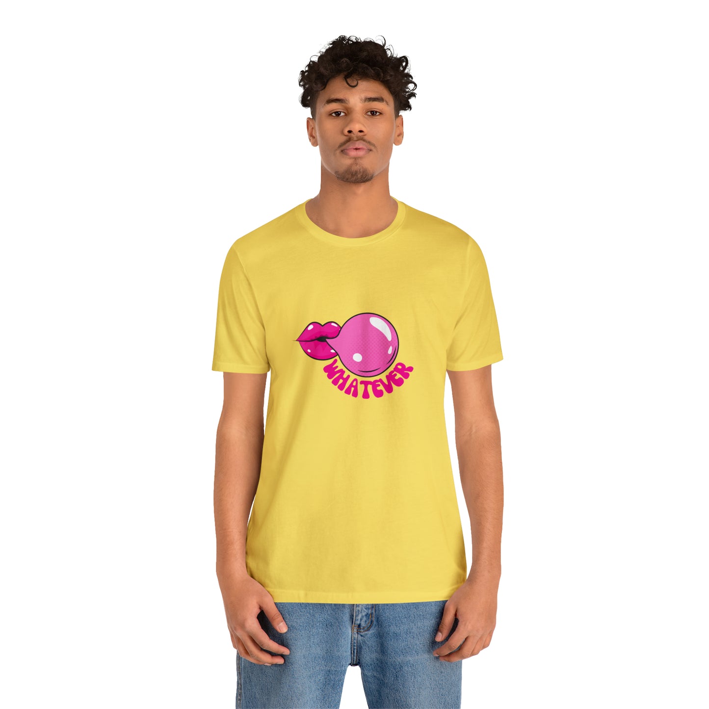Whatever bubblegum T-Shirt Aesthetic Shirt Trendy Shirt Shirt With Words On Back Positive Gift for him Gift for her boho shirt hippie soul