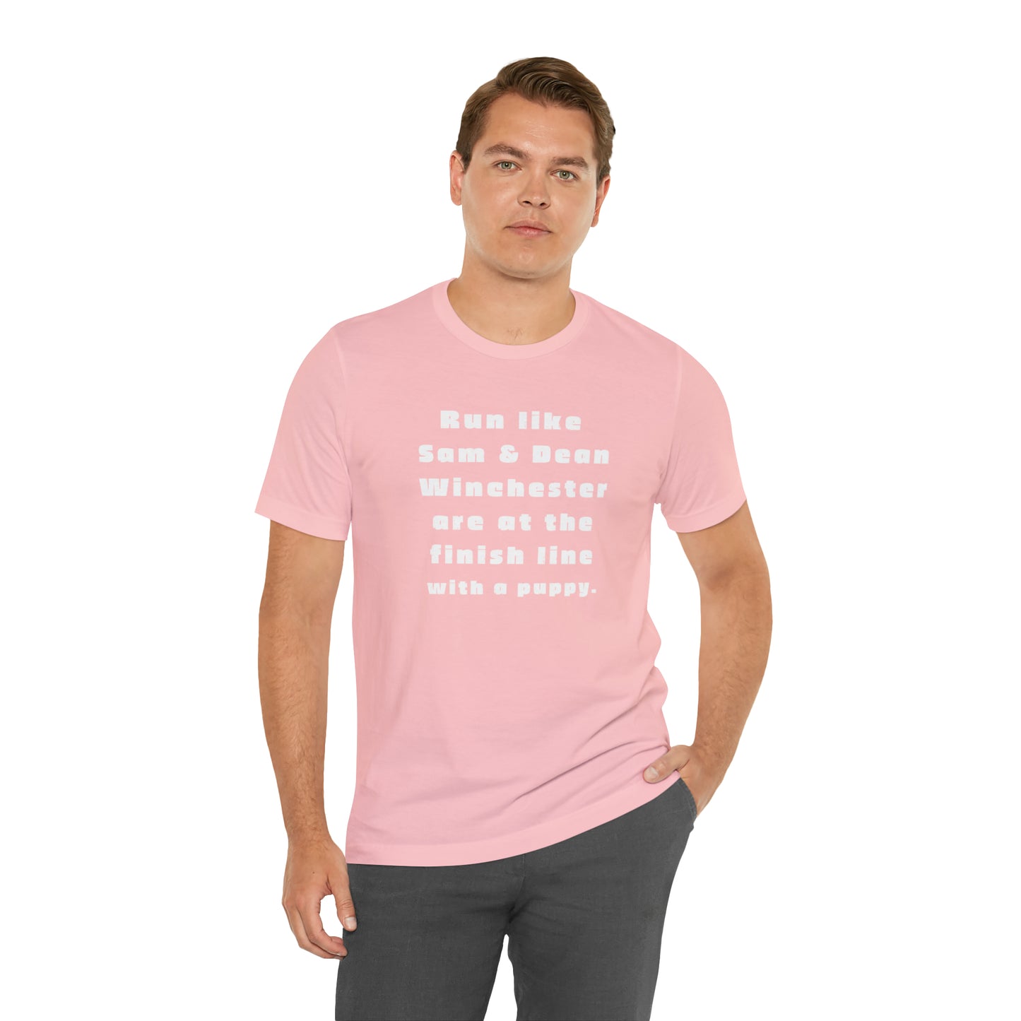 Winchester fans work out shirt Gym top sam and dean Tshirt Gift for her Gift for him Funny gift for her gift for him yoga Women's Tee