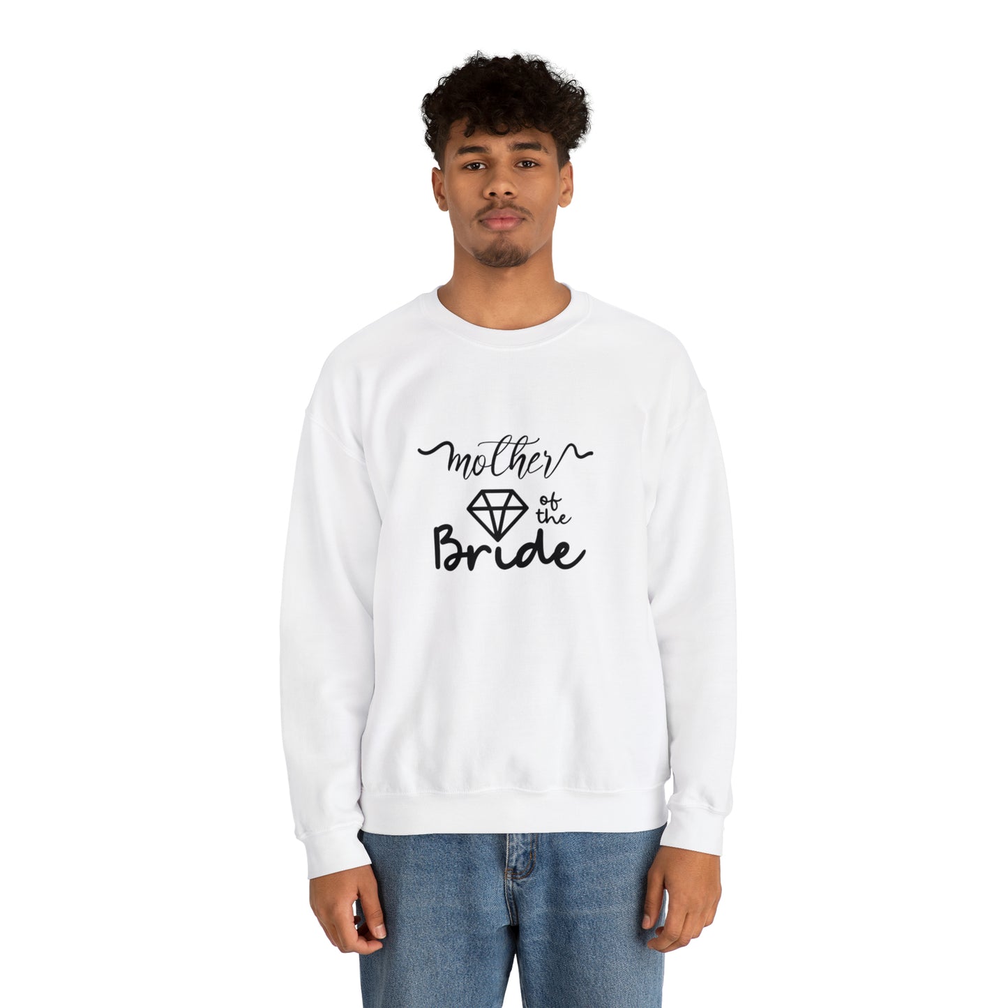 Mother of the bride sweatshirt, wedding attire, gift for Mom, bridal party clothes, yoga wear for her, for him,Birthday gift for her