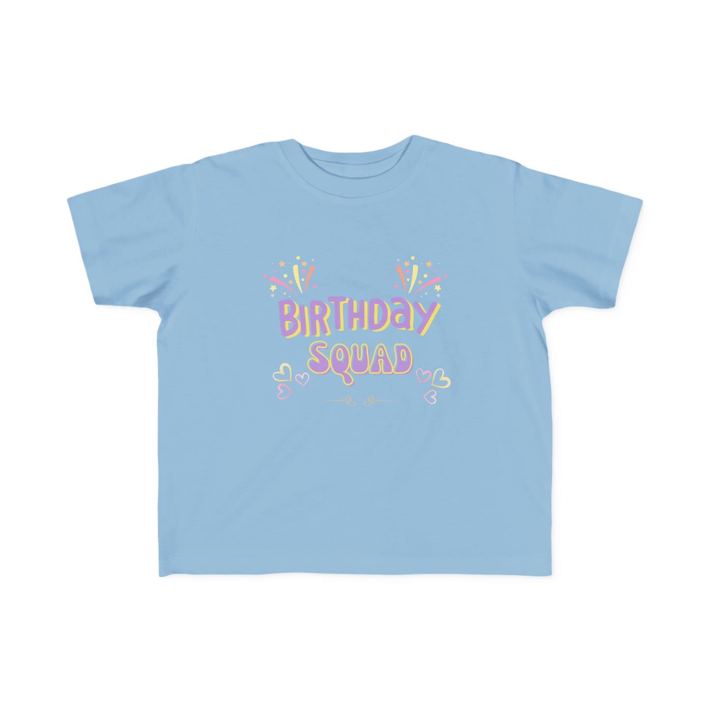 Birthday squad shirt toddler birthday shirts Birthday party Tshirt T-rex fun tee, Toddler's Fine Jersey Tee