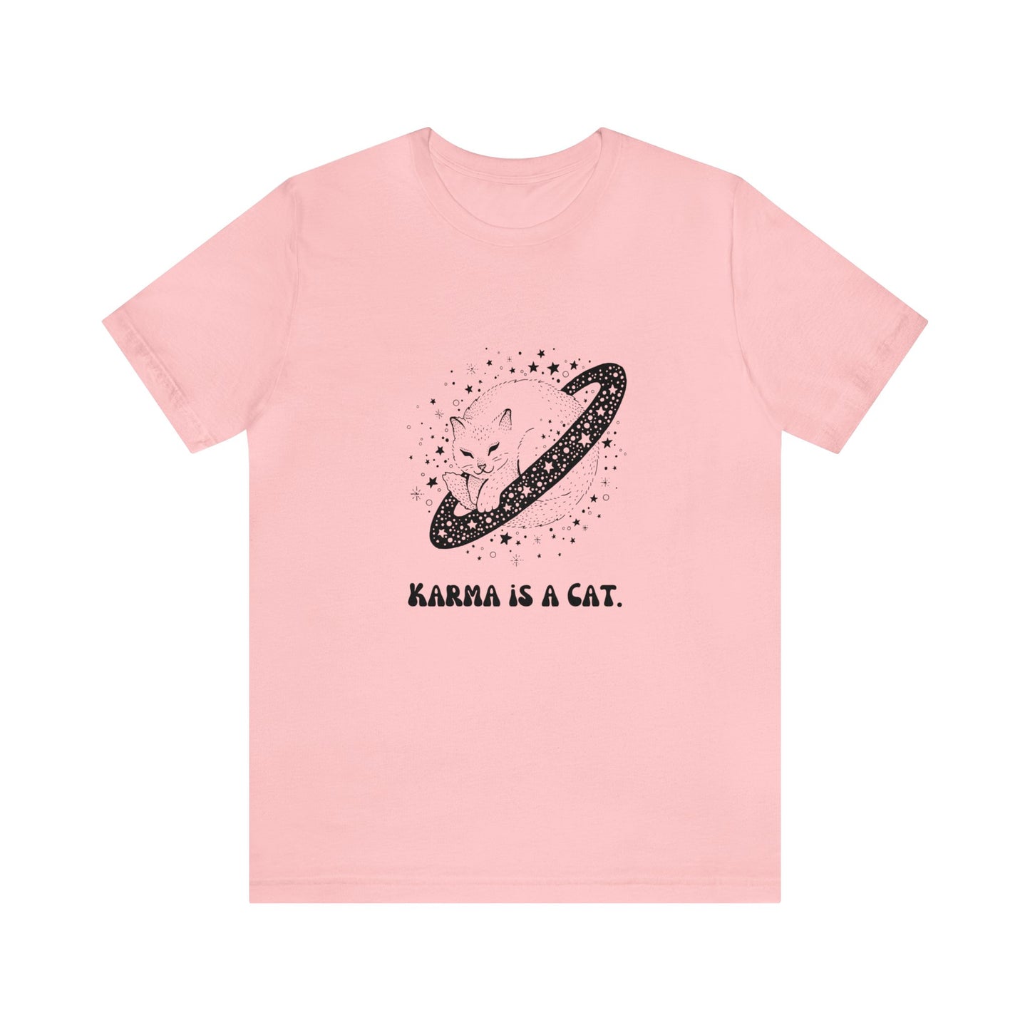 Karma is a cat shirt Cat lover tshirt book lover shirt Taylor witchy cat Shirt Halloween Cat Gift for Cat Lover Gift for Cat lover shirt