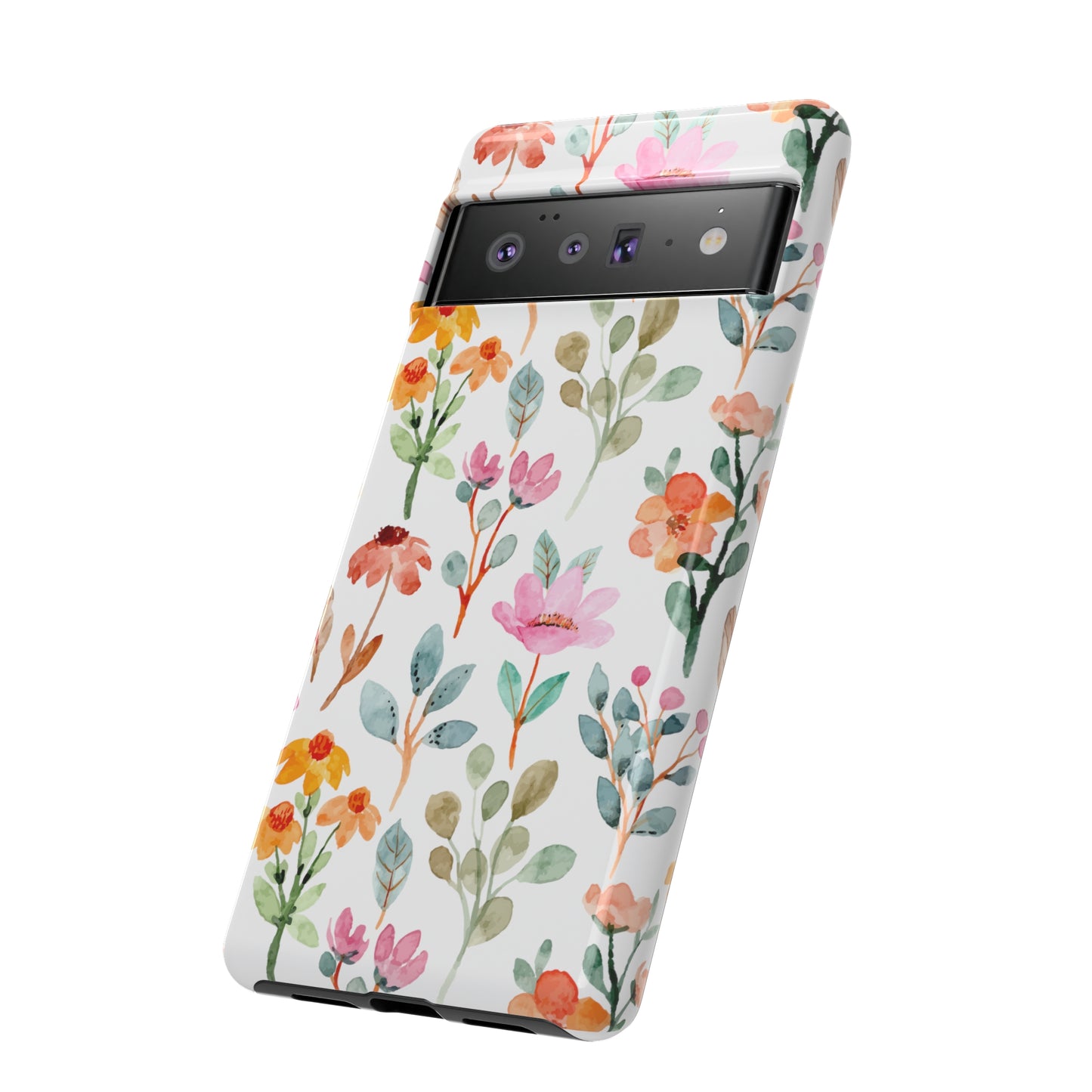 Floral phone case mother's day gift best friend gift for her gift for him flower cell phone cases Tough Cases