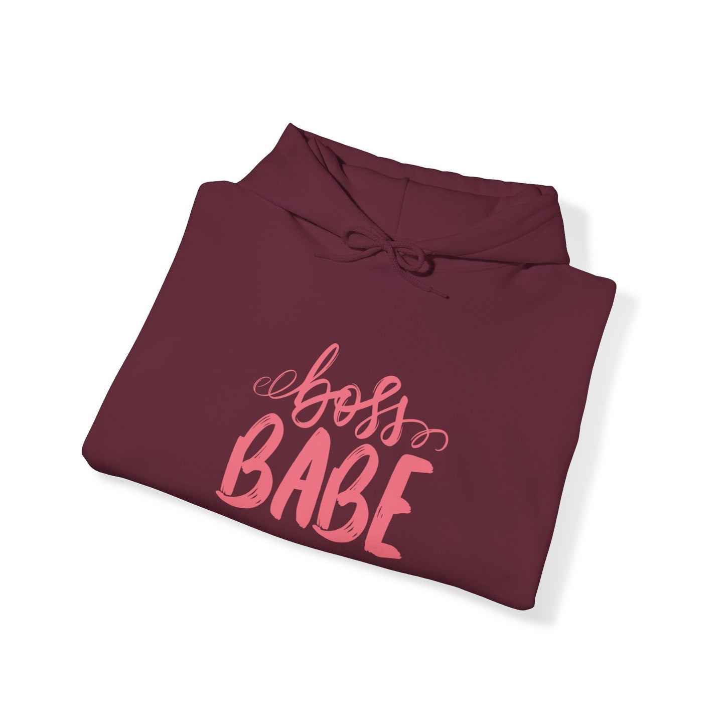Boss Babe hoodie, boss babe energy, gift for her, millionaire babe, Unisex Heavy Blend Hooded Sweatshirt