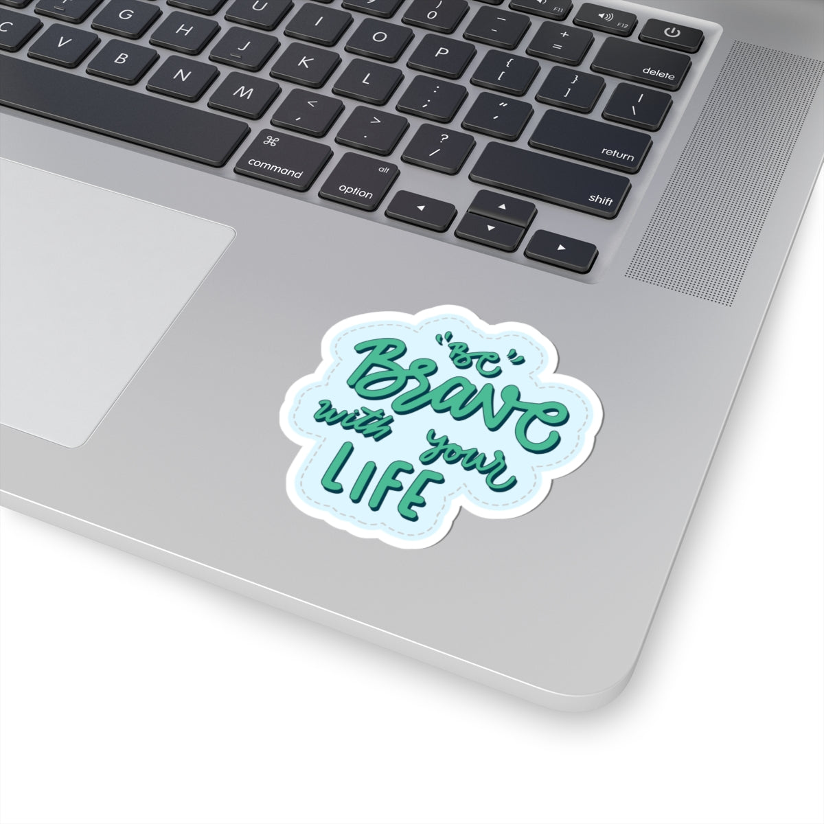 Be brave sticker gratitude Motivational sticker life Motivating sticker keep trying sticker gift forher gift for him girlboss gift office